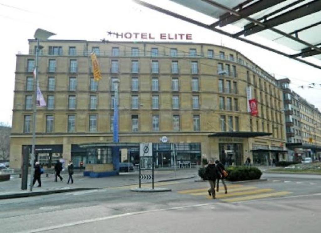 Art Deco Hotel Elite Biel Eksteriør billede